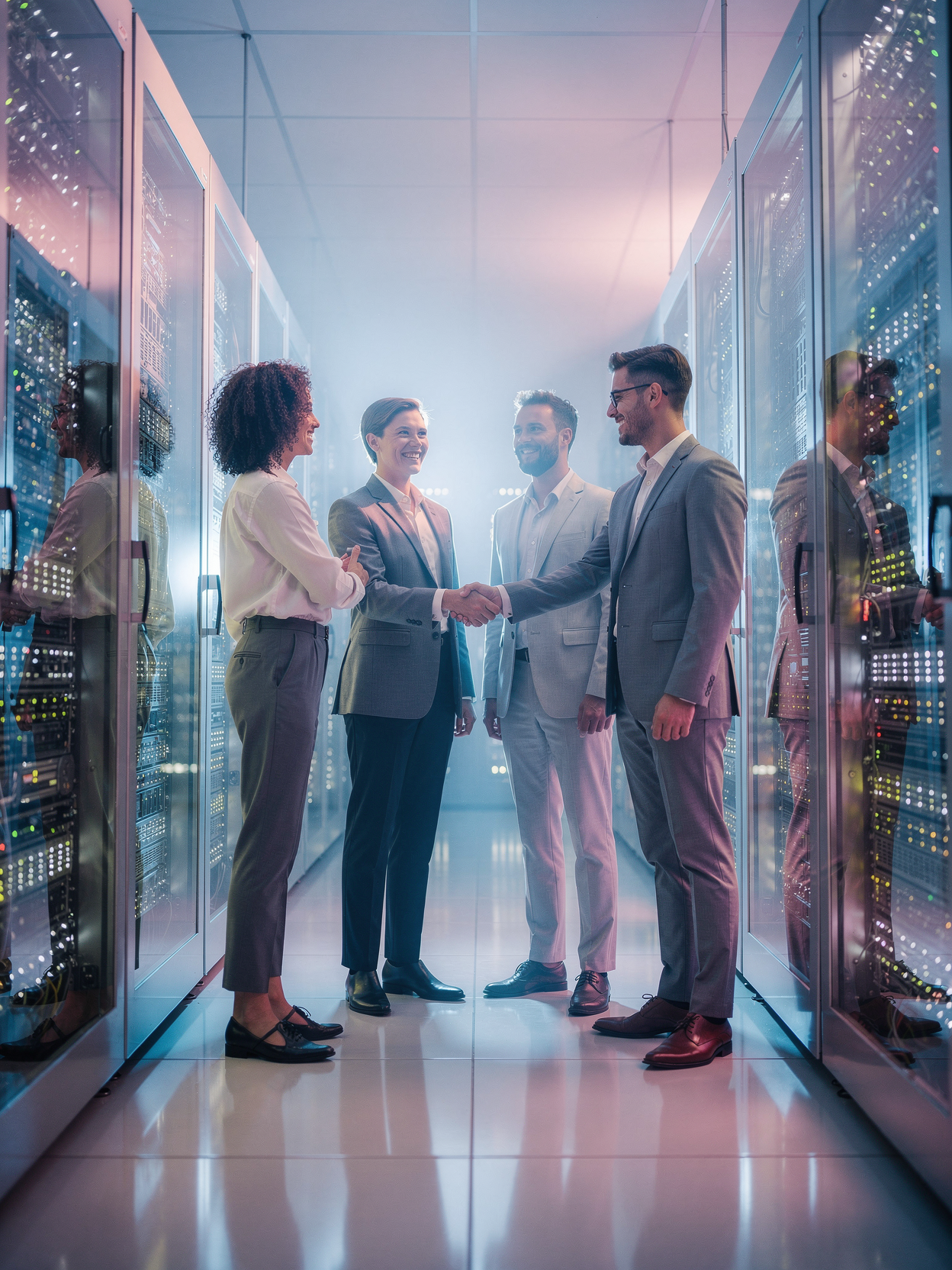 MerlinATM Team Handshake