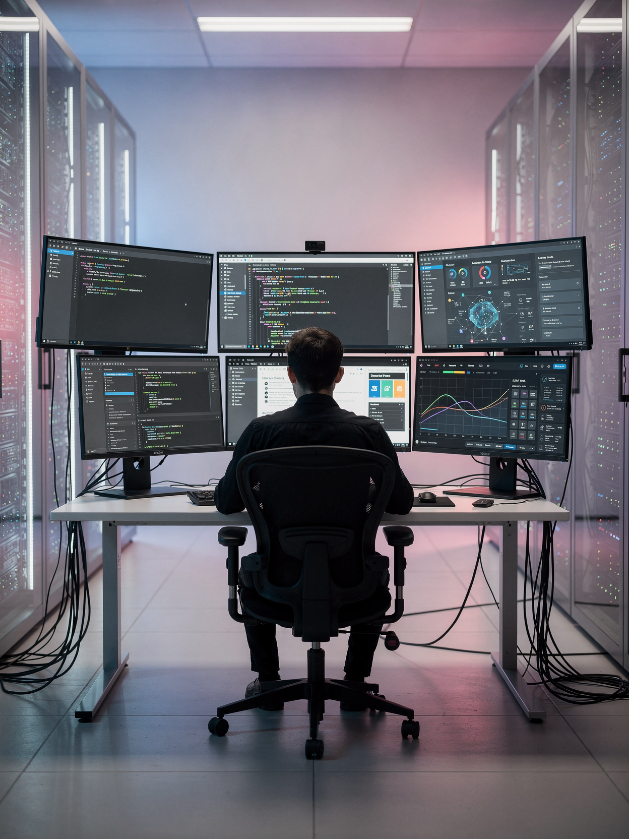 Systems Administration Control Room
